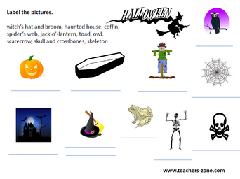 Printables for Halloween symbols