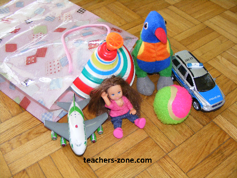 Toys peaking activity for kindergarten and primary school