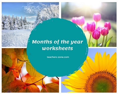 Months of the year teacher resources