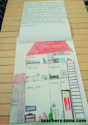 Dream house - lesson plan for ESL kids