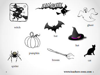 Halloween vocabulary