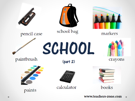 School supplies presources